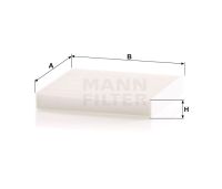 Фильтр салонный CU 1919 * MANN 