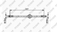 Шланг тормозной TG-462107756R * Ti-Guar