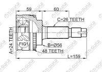 ШРУС TG-9556Z48 / TO-056A48 * Ti-Guar