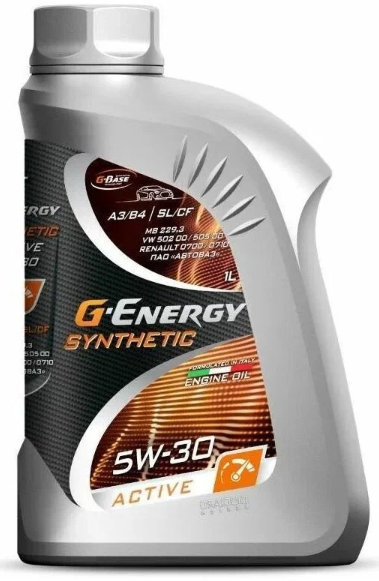 Масло моторное G-ENERGY Synthetic Active 5W-30 (1л.) 253142404 (NEW)